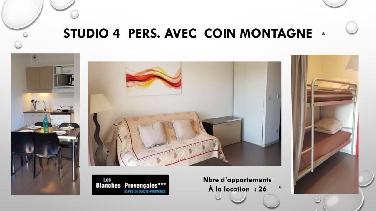 Les Blanches Provencales Bed and Breakfast Selonnet Εξωτερικό φωτογραφία
