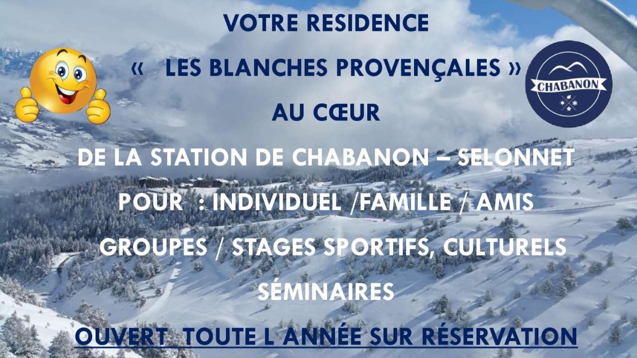 Les Blanches Provencales Bed and Breakfast Selonnet Εξωτερικό φωτογραφία